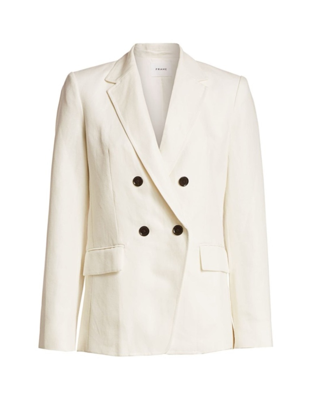 NEW! 🤍 Linen Double-Breasted Blazer